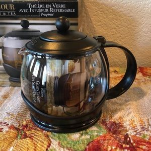 Bonjour Coffee And Tea Glass Infuser Pot